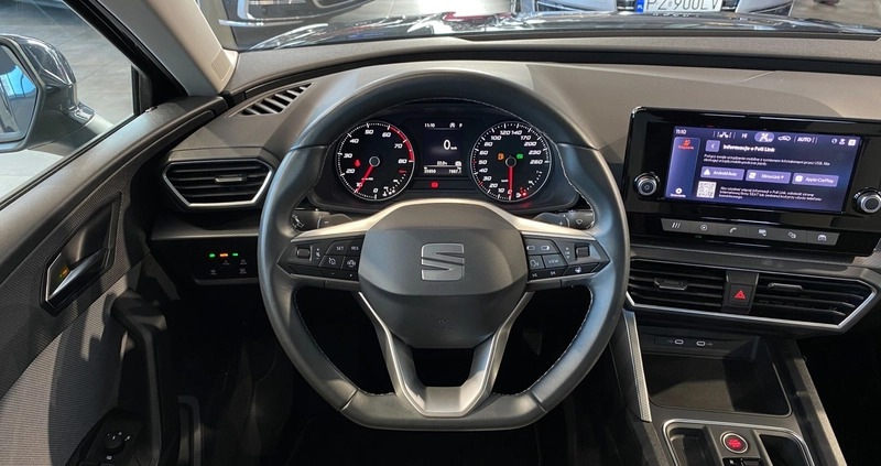 Seat Leon cena 86900 przebieg: 35850, rok produkcji 2022 z Wrocław małe 232